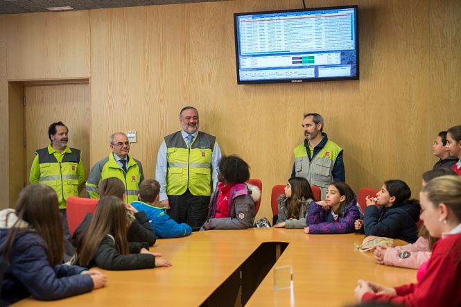Imagen de la jornada de puertas abiertas del Centro Coordinador de Emergencias (JUNTA) 