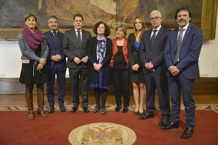 Presentación de la Feria Inetrnacional del empleo (JAVIER ALGARRA)