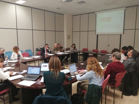 Una de las sesiones de orientación estratégica para definir las líneas que estructurarán el Plan de Humanización del SSPA (EASP) Una de las sesiones de orientación estratégica para definir las líneas que estructurarán el Plan de Humanización del SSPA (EASP)