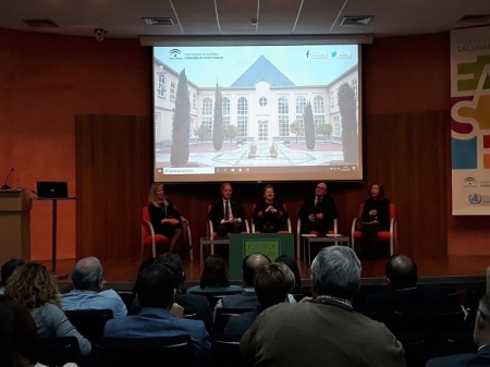 Imagen del acto celebrado en la Escuela Andaluza de Salud Pública (JUNTA DE ANDALUCÍA) Imagen del acto celebrado en la Escuela Andaluza de Salud Pública (JUNTA DE ANDALUCÍA)