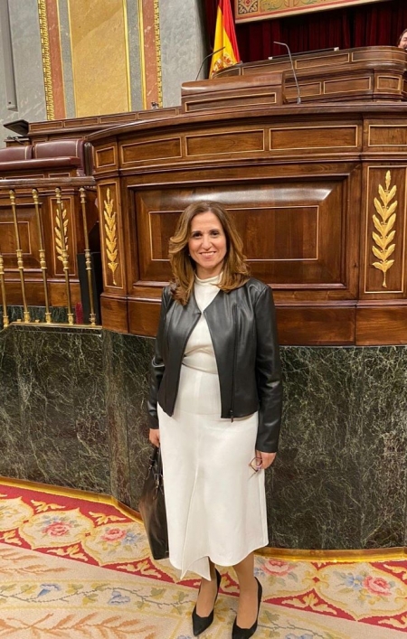 La diputada del PSOE Inmaculada Oria (PSOE) La diputada del PSOE Inmaculada Oria (PSOE)