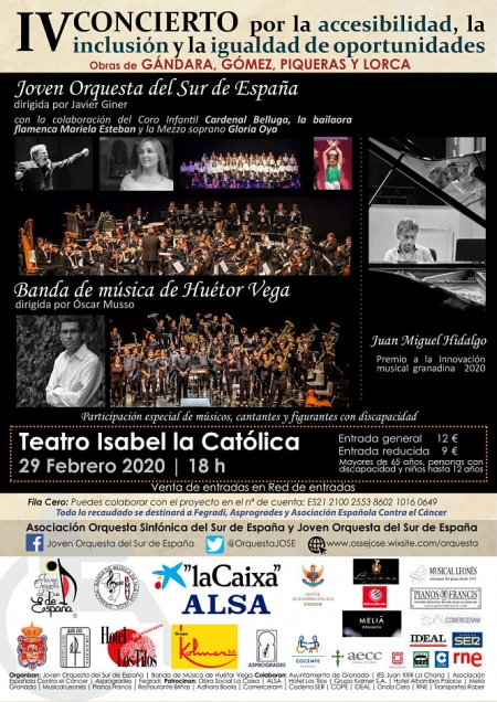 Cartel anunciador del evento (AYTO. GRANADA)