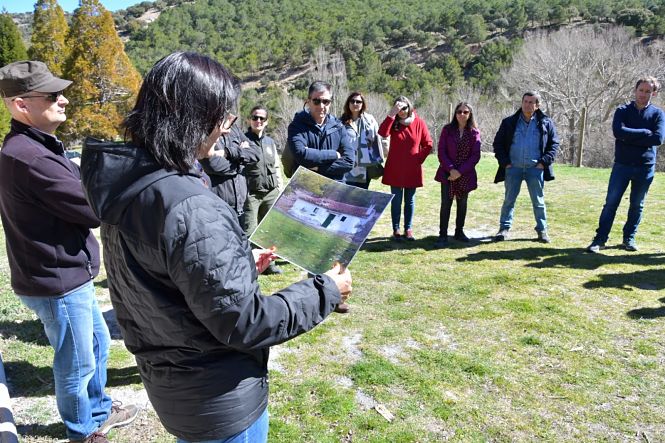 La Delegada de Agricultura y Medio ambiente ha visitado la nueva zona de acampada (JUNTA) 