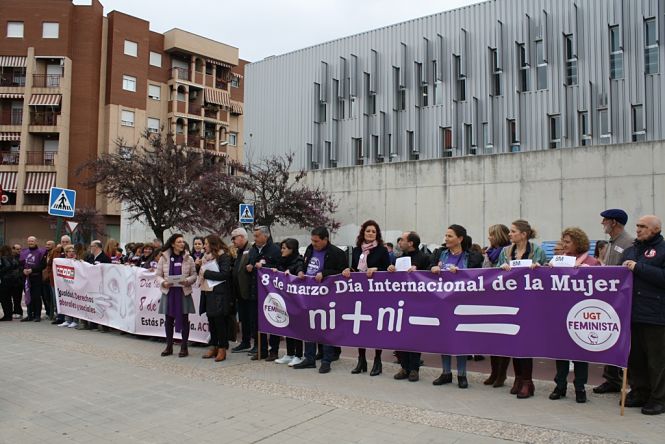 Concentración sindical por el Día Internacional de las Mujeres (CCOO) 