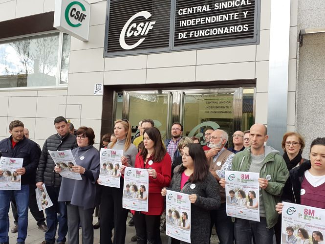 Lectura del Manifiesto por parte del CSIF (CSIF) 