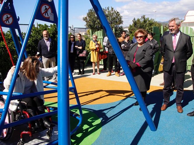 Jardín sensorial inaugurado por Aprosmo (PUERTO) 