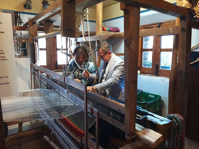 Telar artesanal de Bubión (JUNTA)