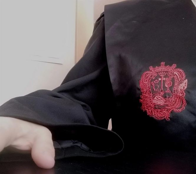 Toga del Colegio de Abogados de Málaga (EUROPA PRESS) 