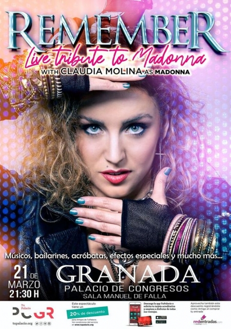 `Remember Live Tribute to Madonna` llega a Granada (WILD PUNK) 
