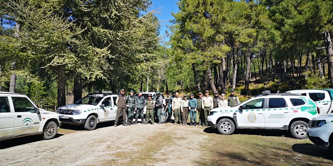 Miembros del Seprona y Agentes de Medio Ambiente (JUNTA)