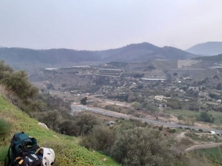 Zona donde se ha producido el incendio (INFOCA) 