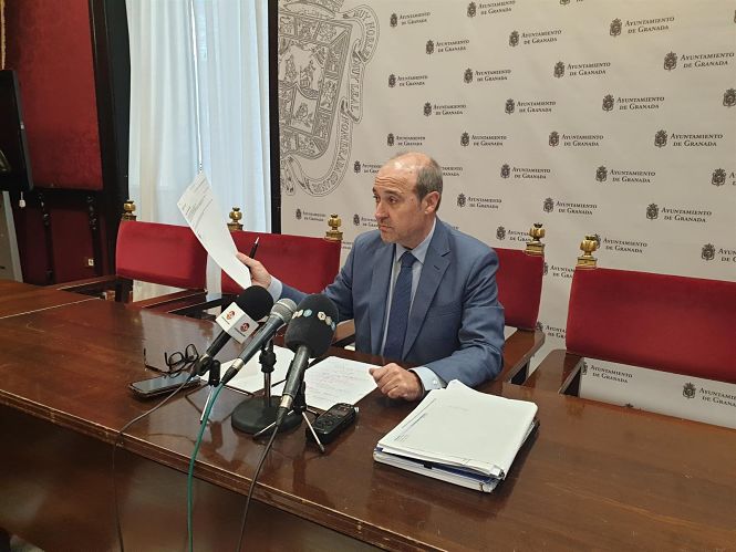 El concejal socialista en Granada José María Corpas (PSOE) 