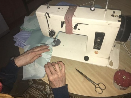 Realización de una mascarilla (AYTO. MONTEFRÍO) 