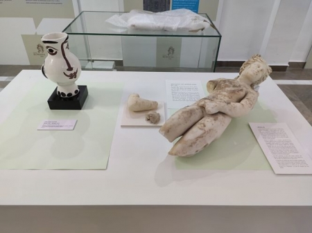 Imagen de la `venus` de Salar descubierta en 2018 y que aún continúa en la localidad (AYUNTAMIENTO DE SALAR) 