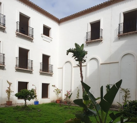 Imagen del interior del gran hotel de lujo de Almuñécar, cuya obra está paralizada (EUROPA PRESS) 