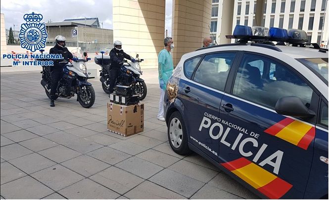 Equipo automático de extracción magnética de ácidos nucleicos Maxwell 16 cedido por Policía Nacional al Hospital del PTS (POLICÍA NACIONAL) 