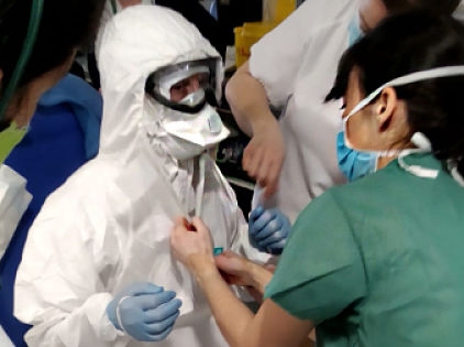 Preparación de un sanitario (JUNTA) 