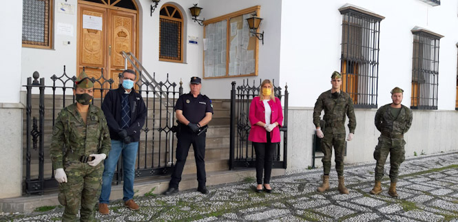 La Legión ha visitado La Zubia (AYTO. LA ZUBIA) 