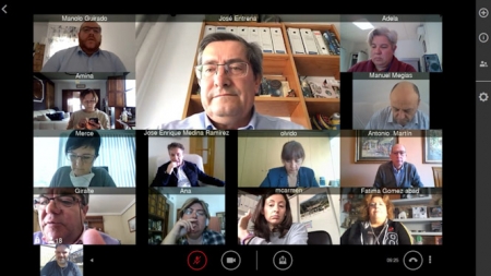 Videoconferencia del equipo de gobierno (DIPUTACIÓN) 