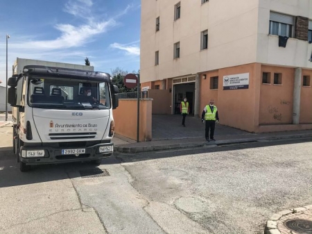 Entrega de productos al Banco de Alimentos (AYTO. BAZA) 