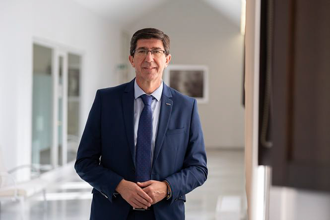 Juan Marín, Consejería de Turismo, Regeneración, Justicia y Administración Local (JUNTA) 