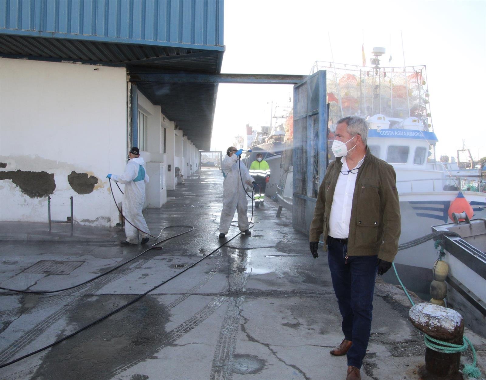 El presidente de la Autoridad Portuaria de Motril, José García Fuentes (PUERTO) 