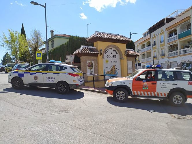 Policía Local y Protección Civil vigilan las calles de Gójar (AYTO. GÓJAR) 