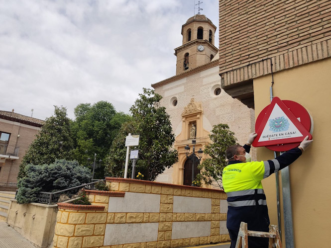 Nuevo señalética de Alhendín (AYTO. ALHENDÍN) 