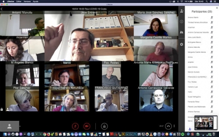 Reunión celebrada por videoconferencia (DIPUTACIÓN) 