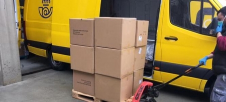 Correos se está encargando del reparto de mascarillas (SUBDELEGACIÓN) 