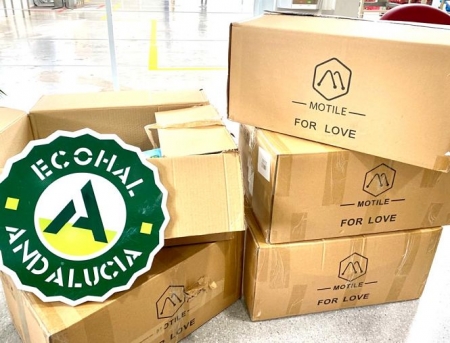 Mascarillas donadas por comercializadoras hortofrutícolas (ECOHAL) 