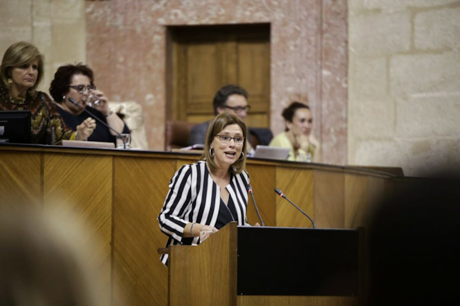 Mar Sánchez, parlamentaria Andaluza de Ciudadanos (CS) 