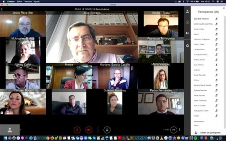 Videoconferencia de José Entrena con los alcaldes de la Zona Norte (DIPUTACIÓN) Videoconferencia de José Entrena con los alcaldes de la Zona Norte (DIPUTACIÓN)