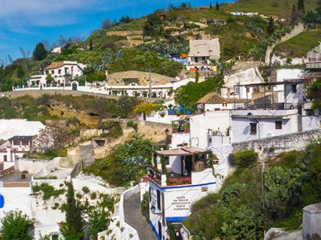 Vista panorámica del Sacromonte (RINCONES DE GRANADA) 