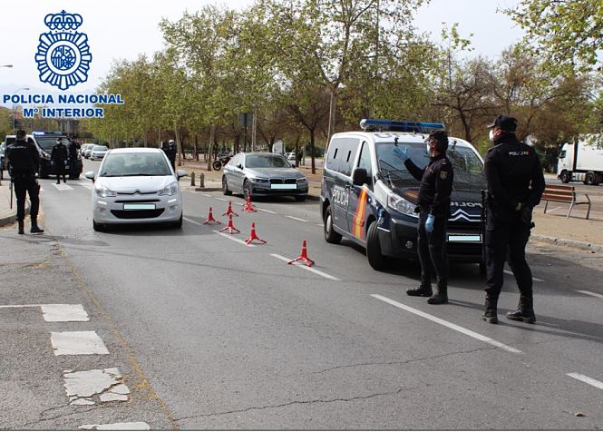 Control de la Policía Nacional en una imagen de archivo (POLICÍA NACIONAL) 