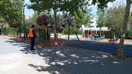 Imagen de un parque de Baza (AYTO. BAZA) Imagen de un parque de Baza (AYTO. BAZA)