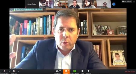 Gerardo Cuerva durante las jornadas on libe (CÁMARA GRANADA) 