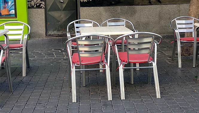 Terraza de un bar (ARCHIVO)