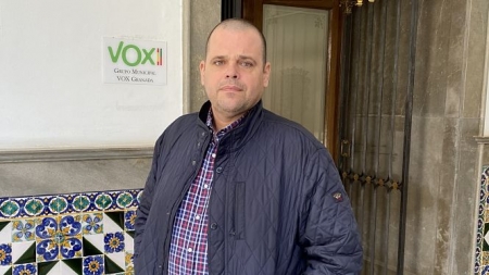Onofre Miralles, portavoz de VOX en el Ayuntamiento de Granada (VOX) 