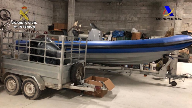 Material incautado a la banda (GUARCIA CIVIL)