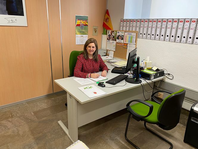 Betriz Sánchez, concejal de VOX en el Ayuntamiento de Granada (VOX)
