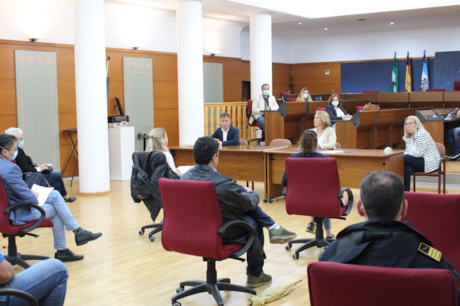 Reunión de la comisión de contingencias de las platas (AYTO. MOTRIL) 