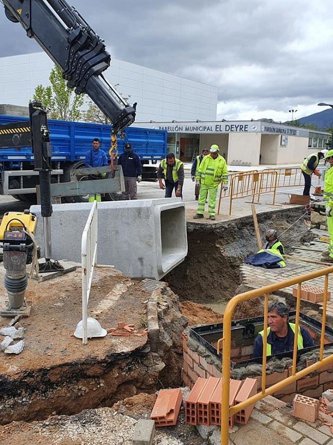 Obras en el barranco Cañada de la Era (AYTO. OTURA) 