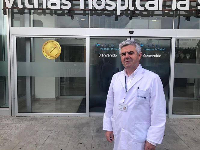 El doctor José Luis Salcedo, gerente de Vithas Granada (VITHAS) 