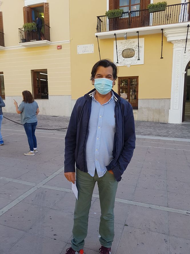 José Llorente, portavoz de IU Motril (IU MOTRIL)