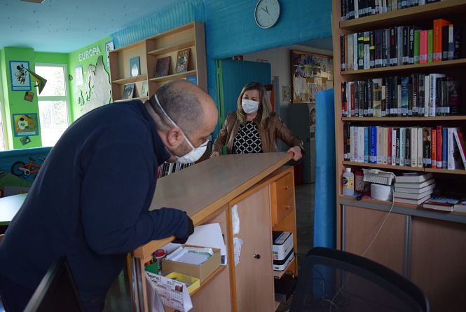 Preparación de la Biblioteca Municipal de Albolote (AYTO. ALBOLOTE) 