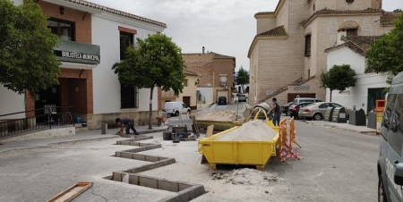Obras en la Plaza de Alhendín (AYTO. ALHENDÍN) 