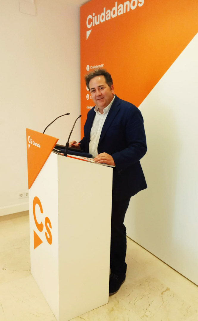 Francisco Milena, portavoz de Cs en el Ayuntamiento de Moclín (CS) 