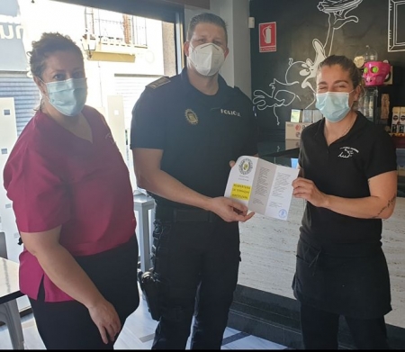 Información a un bar de Otura (AYTO. OTURA)