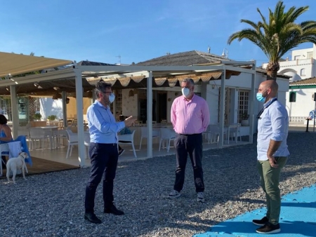 Visita de Gustavo Rodríguez a La Herradura (AYTO. ALMUÑECAR) 